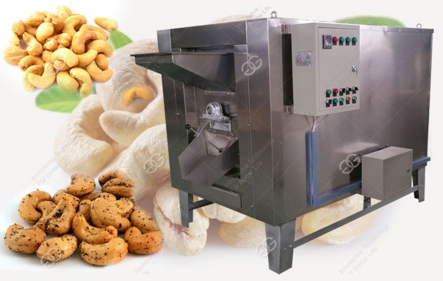 High Efficiency Cashew Nut Roasting Machine|Anacardium Occidentale Roasting Equipment