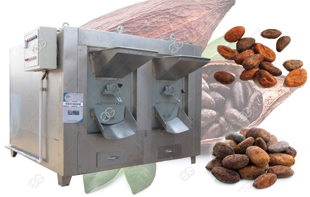 Stainless Steel Cocoa Bean Roasting Machine Drum Type