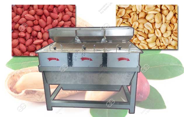 roasted peanut skin peeling machine