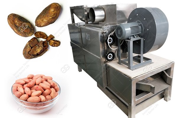 Stainless Steel Cocoa Bean Peeling Machine|Cacao Nib Peeler Machine