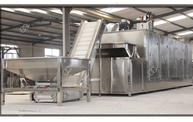 Continuous Sunflower Seeds Roasting Machine