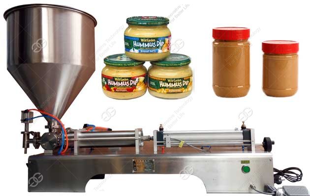 Chickpea Butter Filling Machine|Hummus Filling Machine