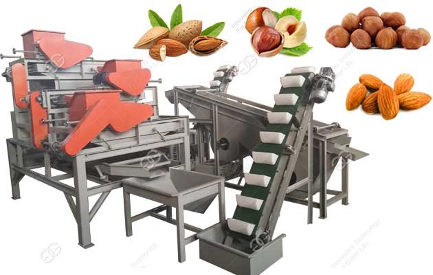 Big Capacity Almond Shelling Machine|Almond Sheller Equipment