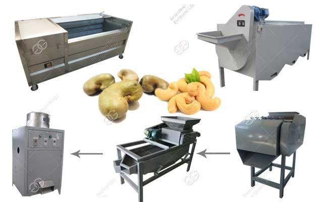 Automatic Cashew Nut Shelling Line