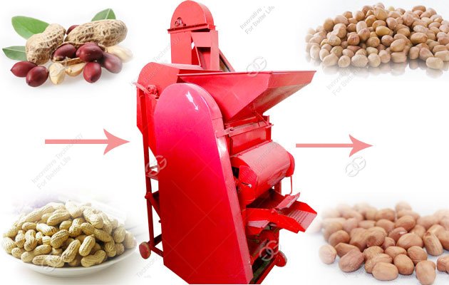 peanut shelling machine