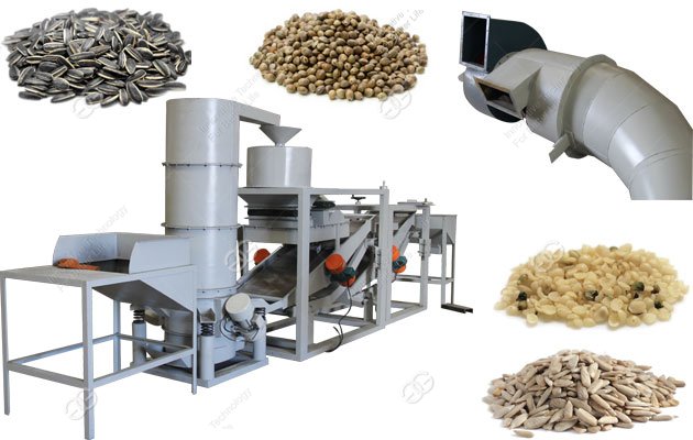 sunflower seeds sheller machine