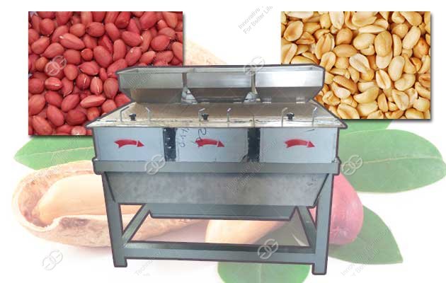 dry peanut peeling machine price